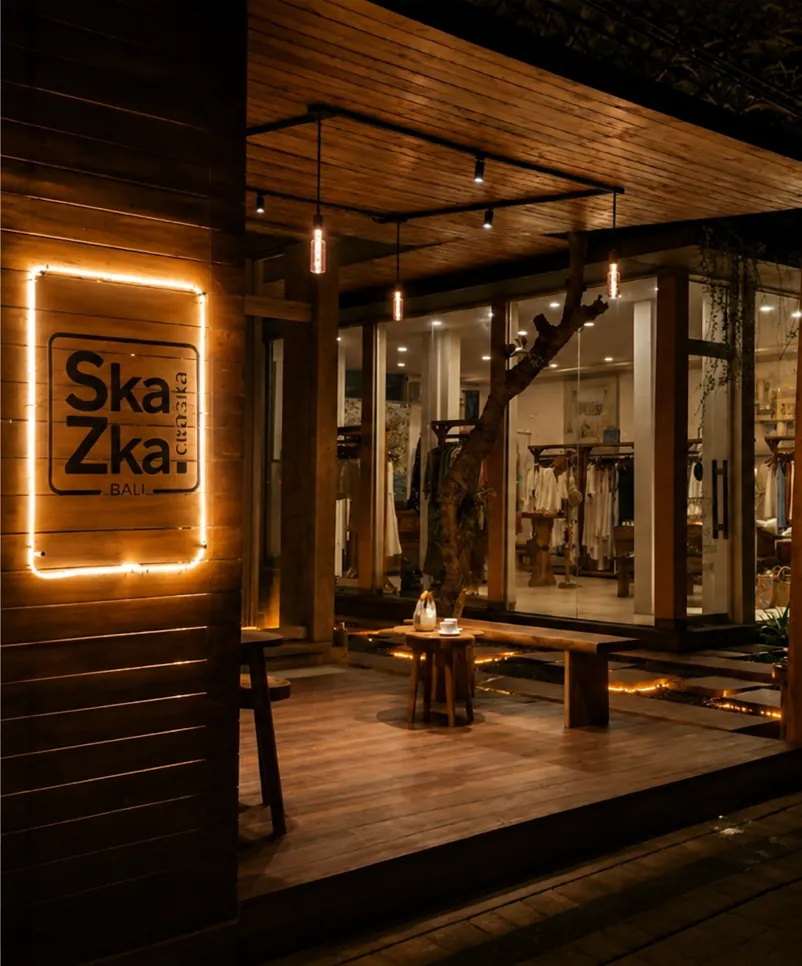 SkaZka Bali storefront in Ubud